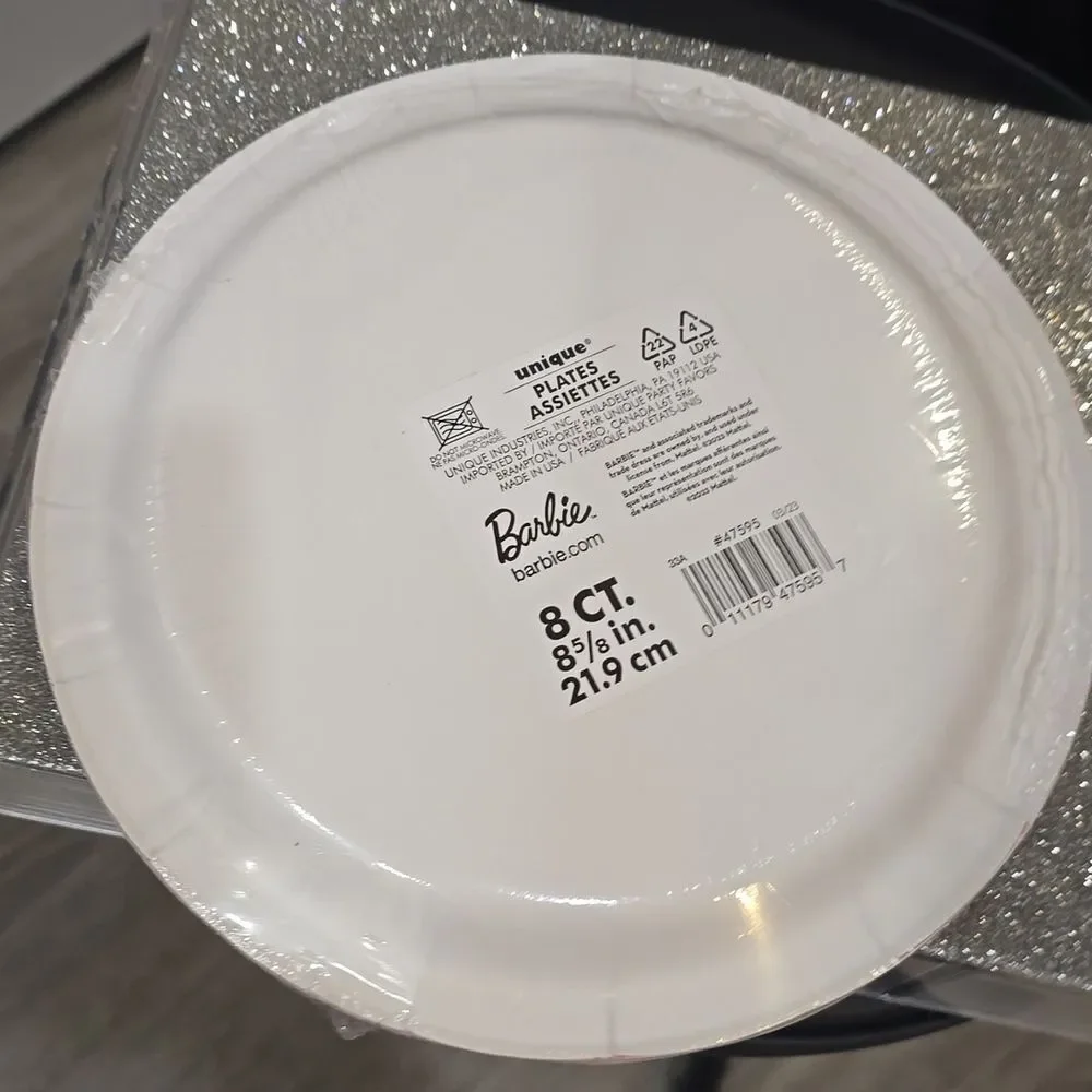 Barbie‎ Disposable Tableware Party Set